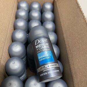 24pc 1oz Dove Men + Care Clean Comfort Dry Spray 48 Hr Protection Antipe…